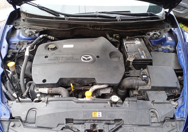 Mazda 6 cena 12900 przebieg: 226000, rok produkcji 2008 z Warszawa małe 154